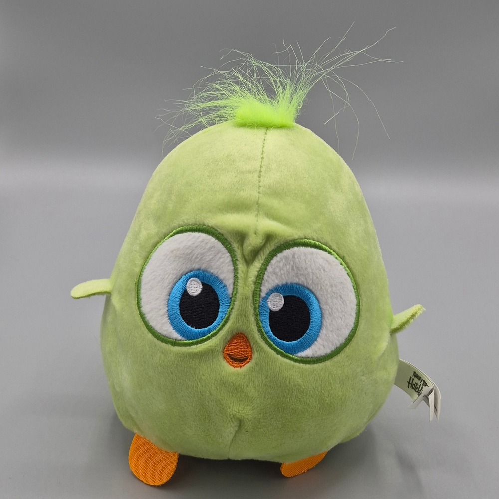 Angry Birds Hatchlings Green Bird Plush 6 inch Toy Factory 3941050 2022